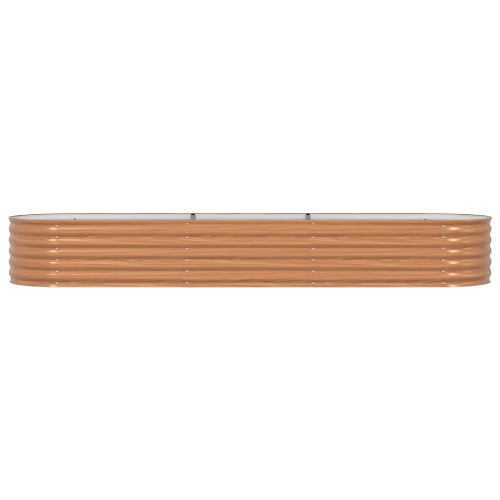 Verhoogd bed Bruin 320 x 80 x 44 cm Staal