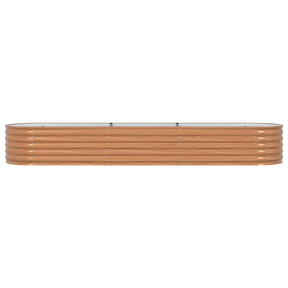 Verhoogd bed Bruin 320 x 80 x 44 cm Staal