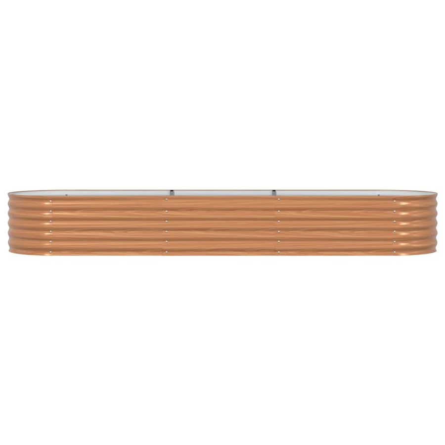 Verhoogd bed Bruin 320 x 80 x 44 cm Staal