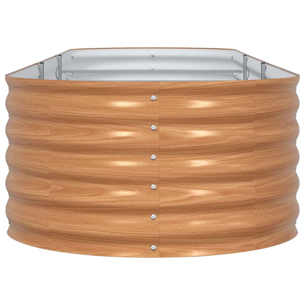 Verhoogd bed Bruin 320 x 80 x 44 cm Staal