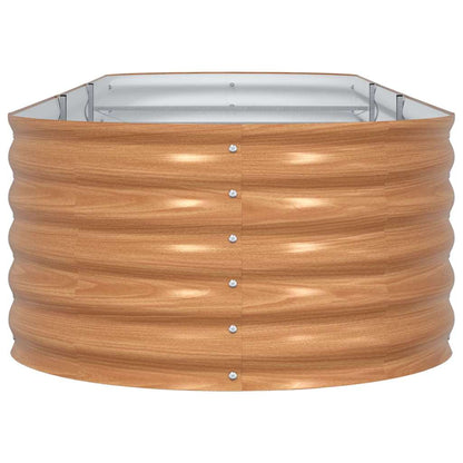 Verhoogd bed Bruin 320 x 80 x 44 cm Staal