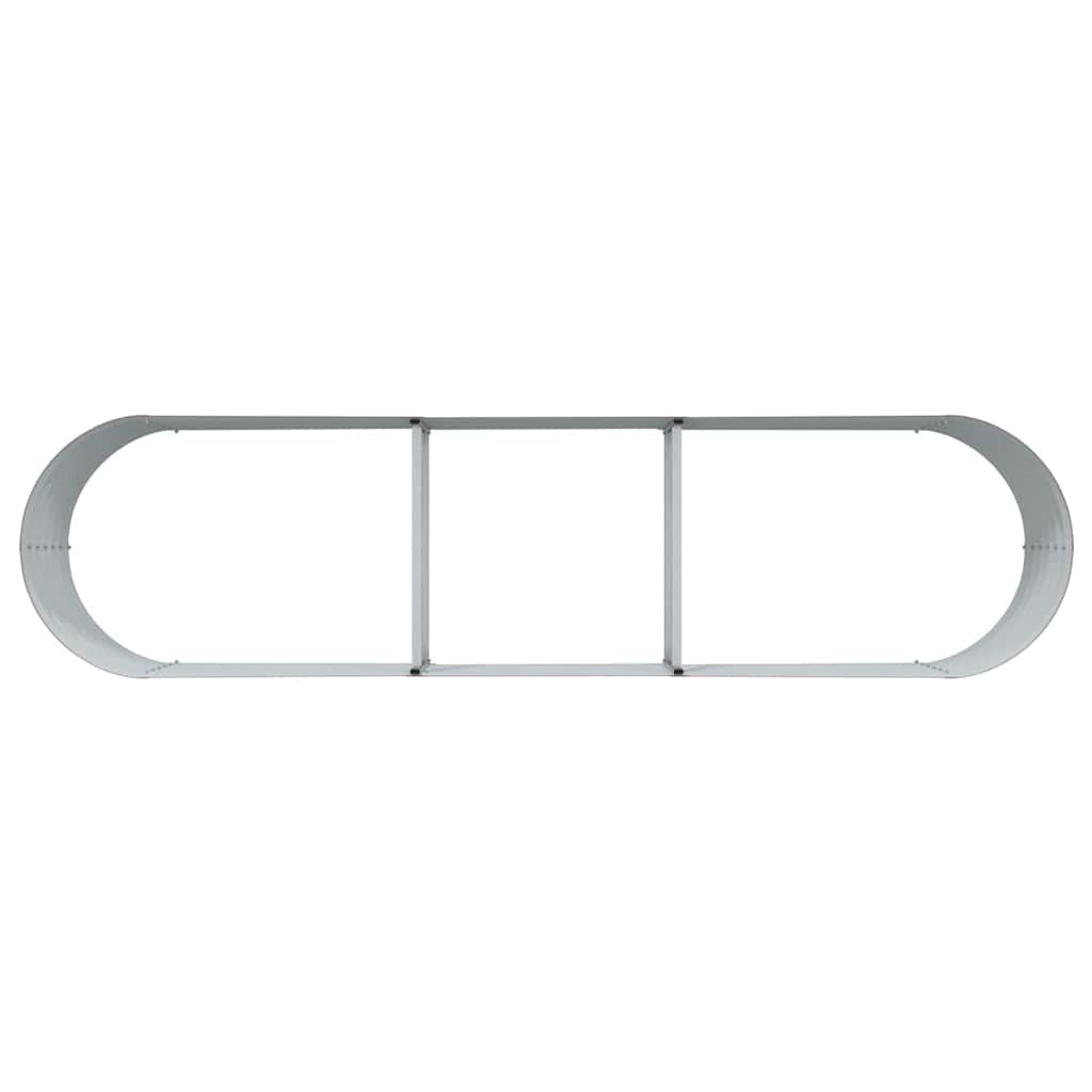 Verhoogd bed Bruin 320 x 80 x 44 cm Staal