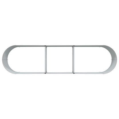 Verhoogd bed Bruin 320 x 80 x 44 cm Staal
