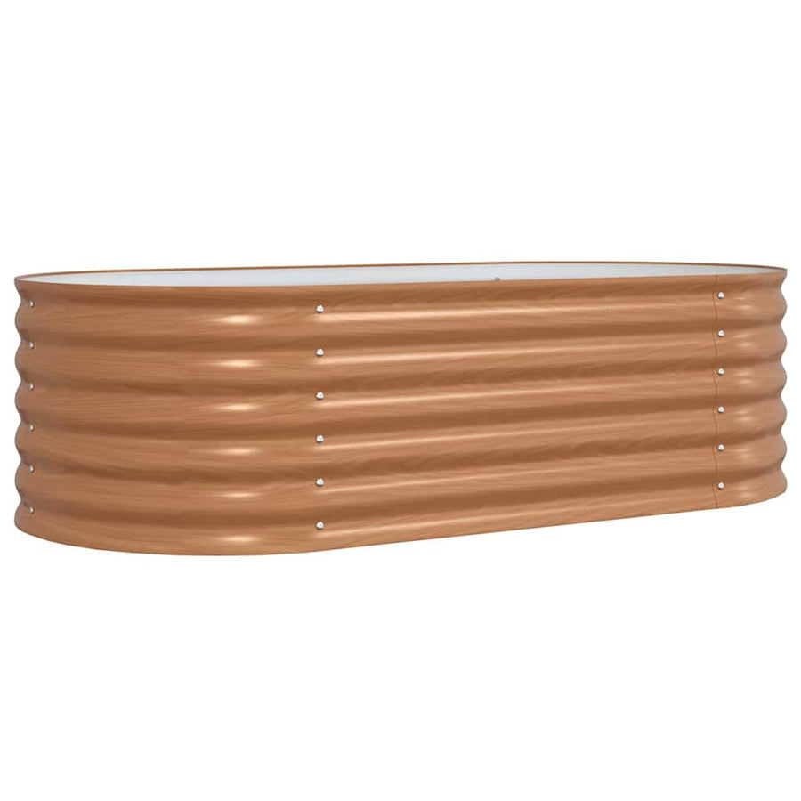 Verhoogd bed Bruin 160 x 80 x 44 cm Staal