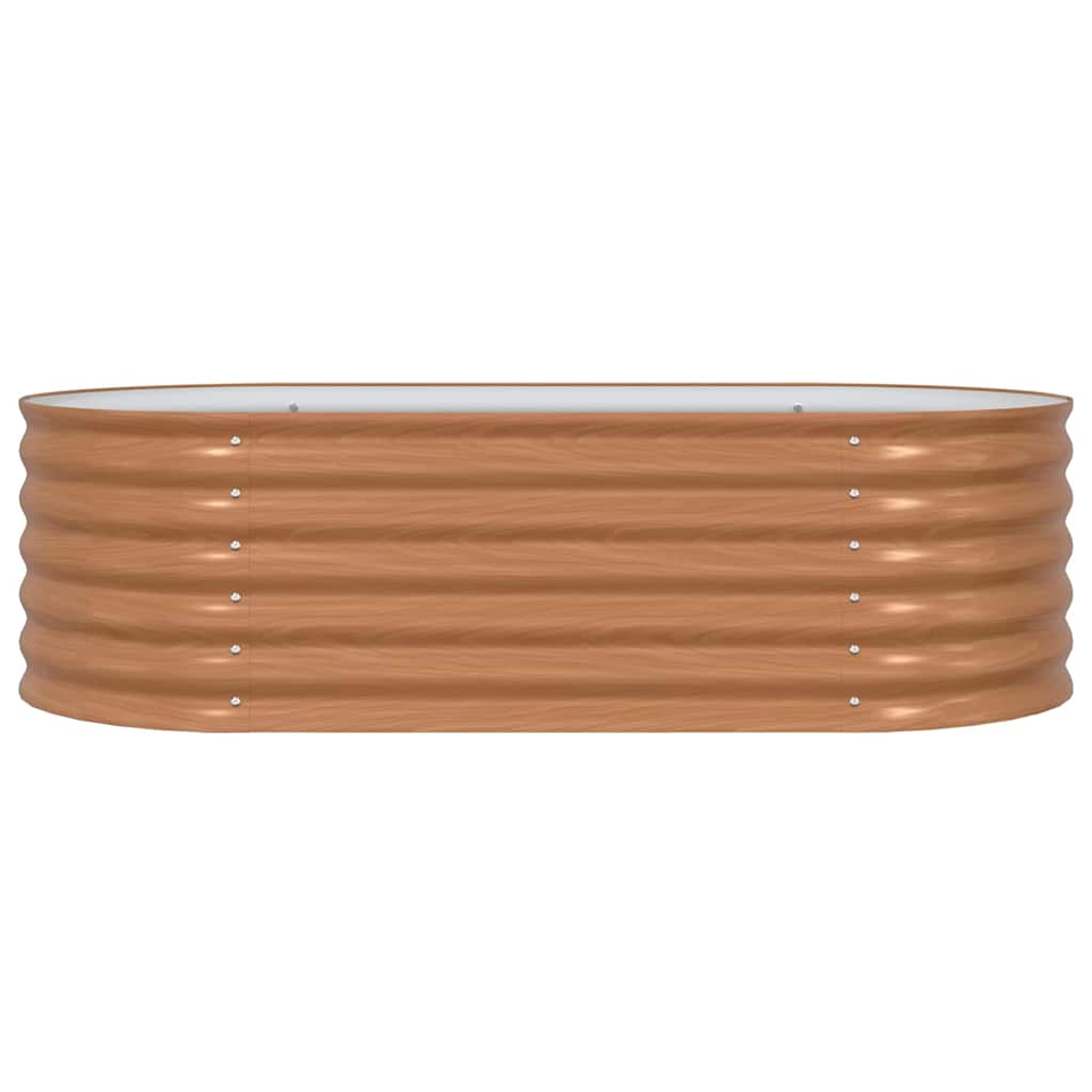 Verhoogd bed Bruin 160 x 80 x 44 cm Staal