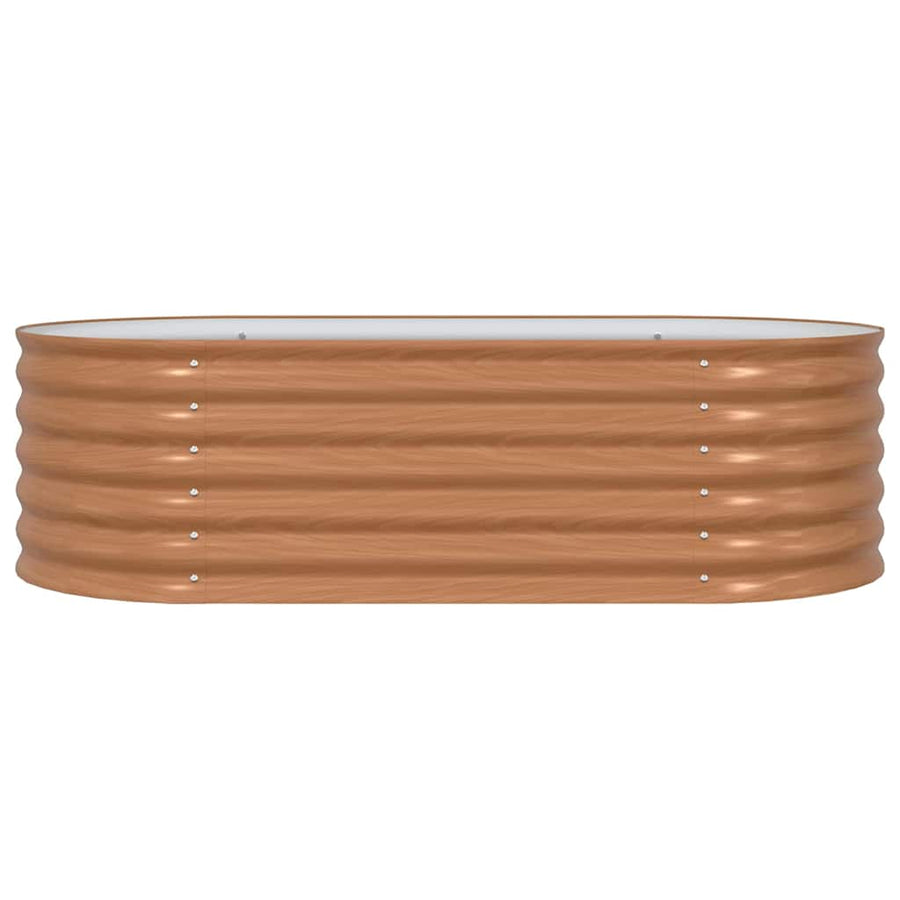 Verhoogd bed Bruin 160 x 80 x 44 cm Staal