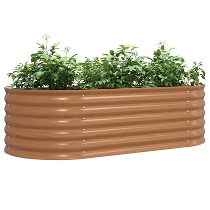 Verhoogd bed Bruin 160 x 80 x 44 cm Staal