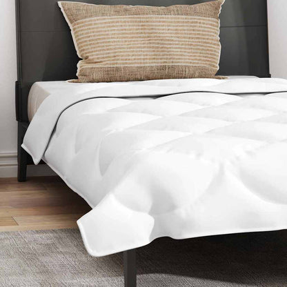 2-in-1 Dekbed met kussen 2 pcs Wit 140 x 200 cm Microfibre
