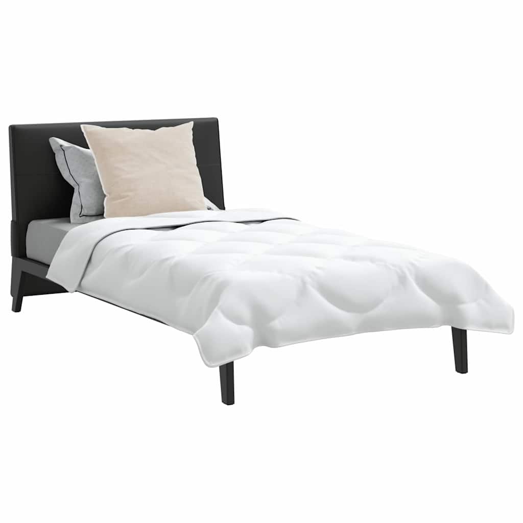 Dekbed Set Met Kussen 2 Pcs Wit Microfibre 135 x 220 cm 60 x 70 cm