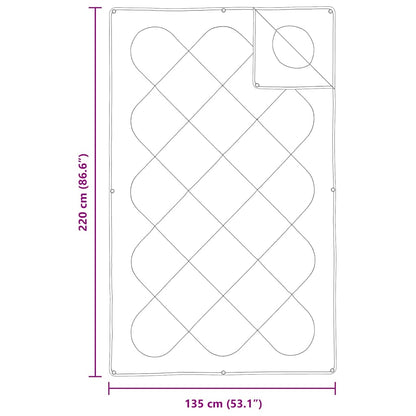 Dekbed Set Met Kussen 2 Pcs Wit Microfibre 135 x 220 cm 60 x 70 cm