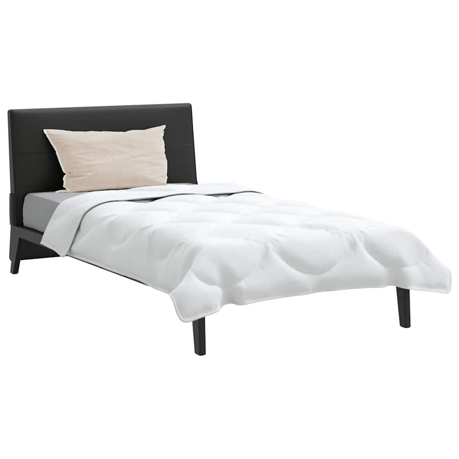 Dekbed met kussen 2 pcs Wit 140 x 220 cm Microfibre