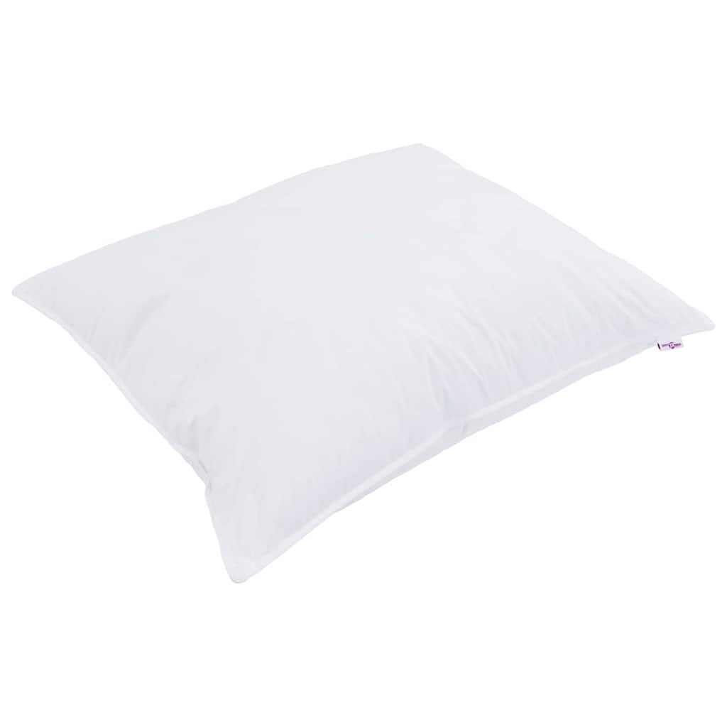 Dekbed met kussen 2 pcs Wit 140 x 220 cm Microfibre