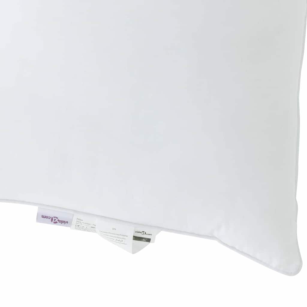 Dekbed met kussen 2 pcs Wit 140 x 200 cm Microfibre