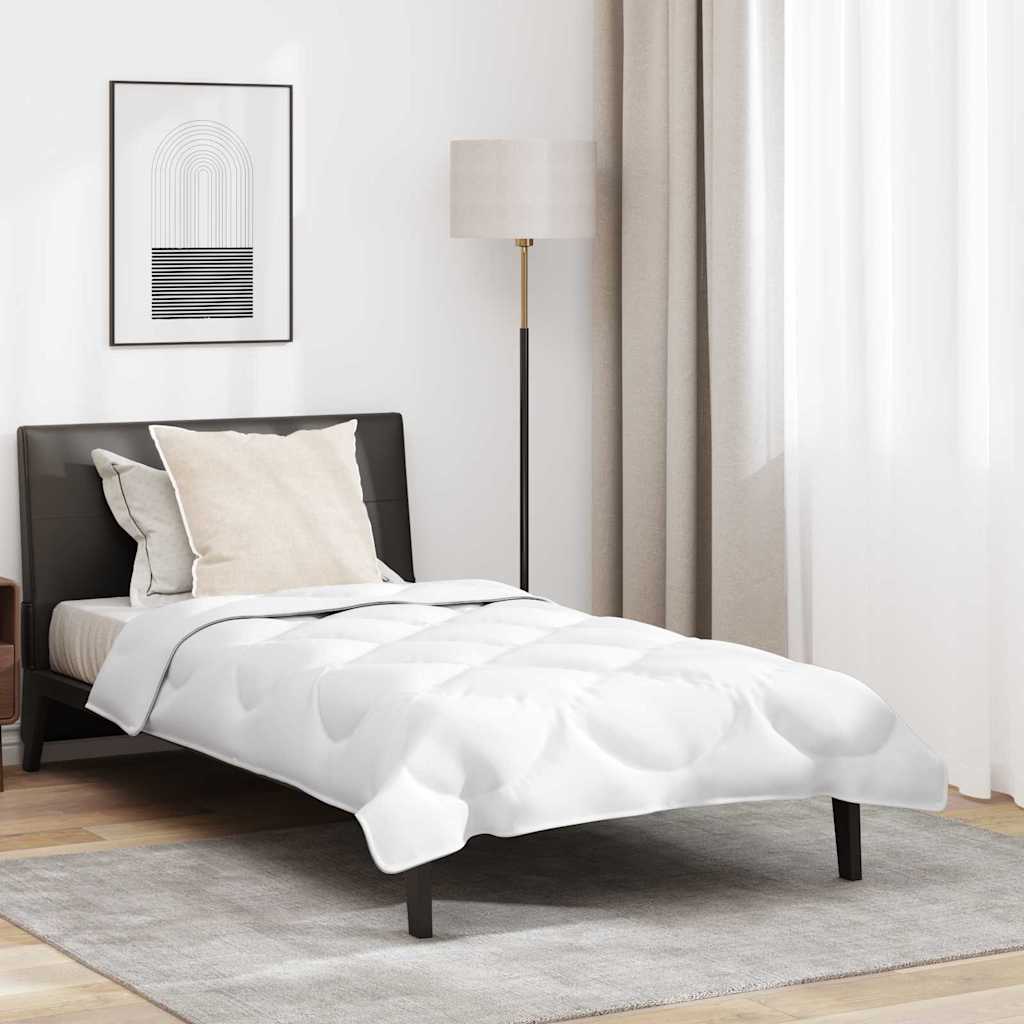 Dekbed met kussen 2 pcs Wit 140 x 200 cm Microfibre