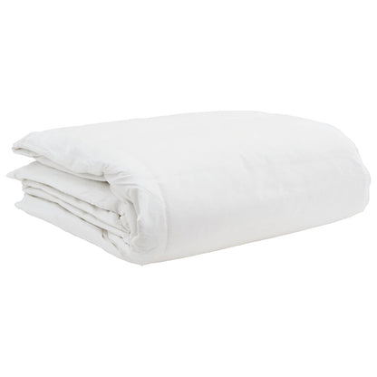 Dekbed Set Met Kussen 3 Pcs Wit Donsveertjes 200 x 220 cm 50 x 70 cm
