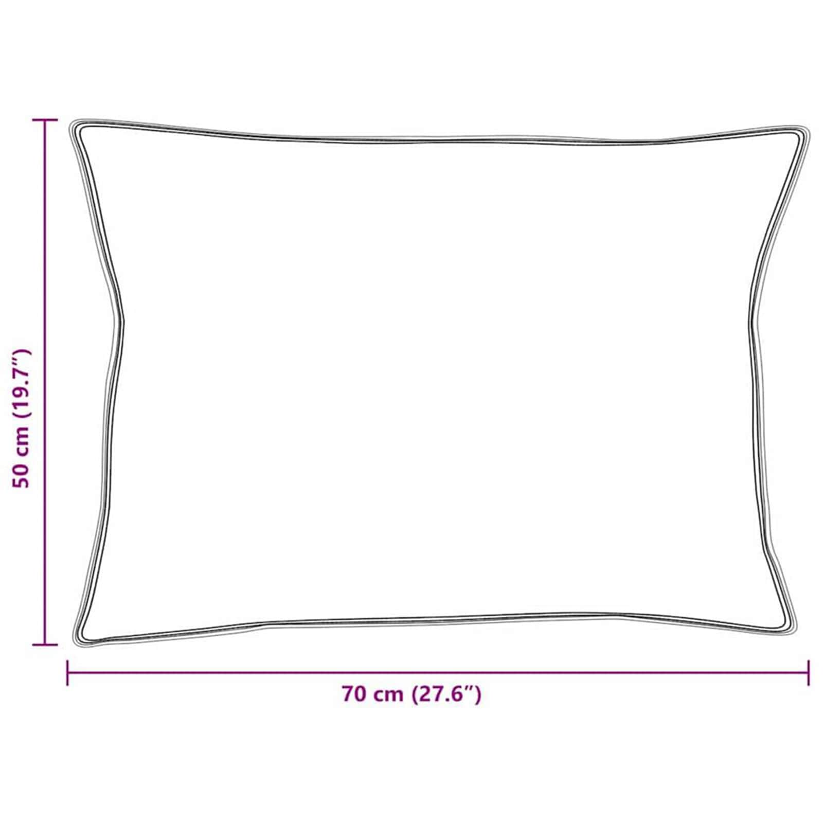 Dekbed Set Met Kussen 3 Pcs Wit Donsveertjes 200 x 220 cm 50 x 70 cm