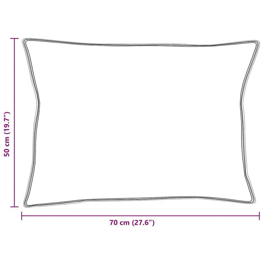 Dekbed Set Met Kussen 3 Pcs Wit Donsveertjes 200 x 220 cm 50 x 70 cm