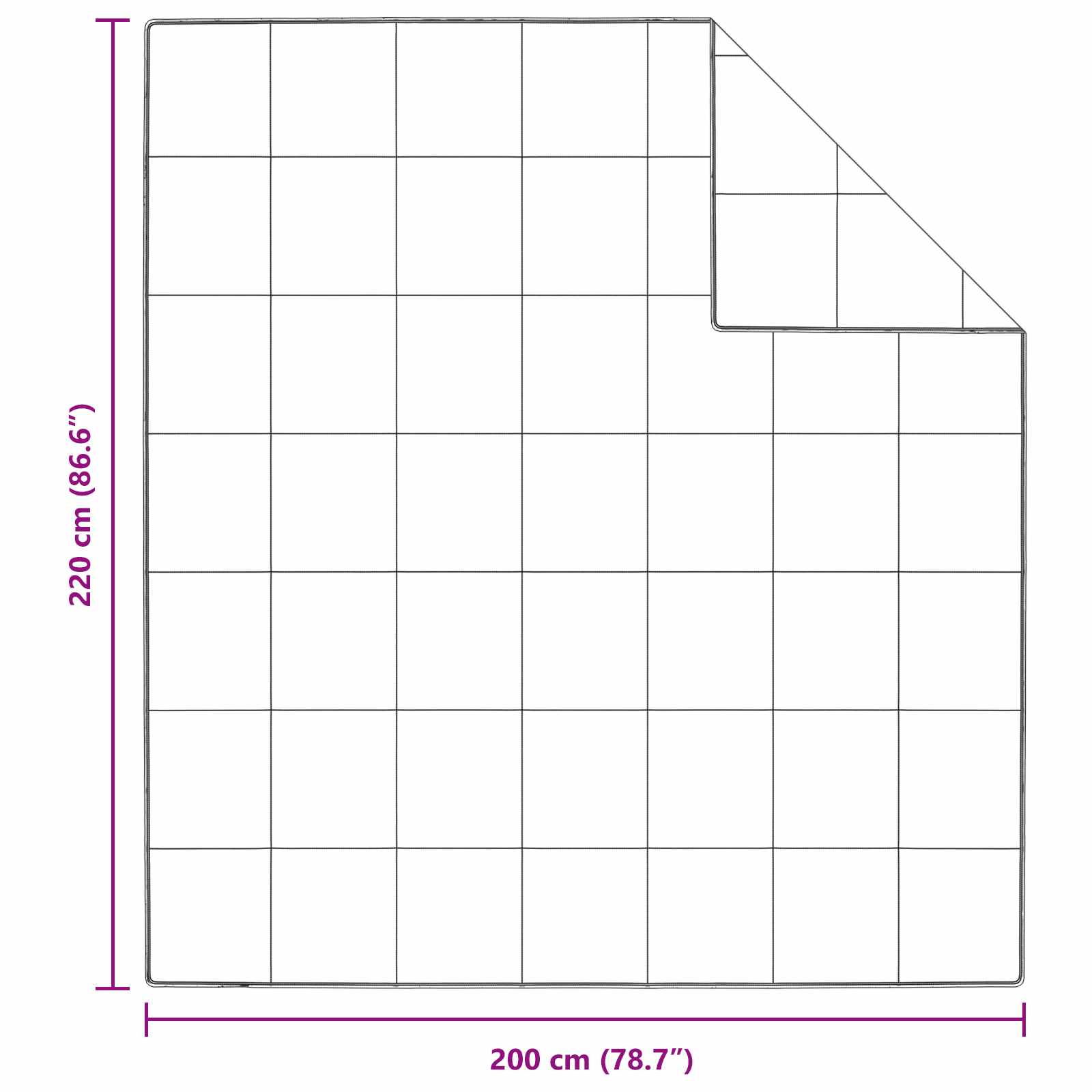 Dekbed Set Met Kussen 3 Pcs Wit Donsveertjes 200 x 220 cm 50 x 70 cm