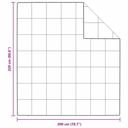 Dekbed Set Met Kussen 3 Pcs Wit Donsveertjes 200 x 220 cm 50 x 70 cm