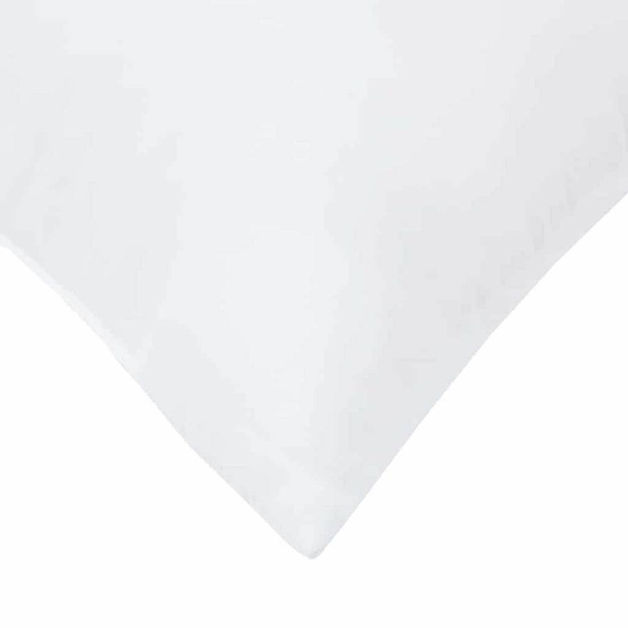 Dekbed met Kussens Geruit 3 pcs Wit 200 x 220 cm Microfibre