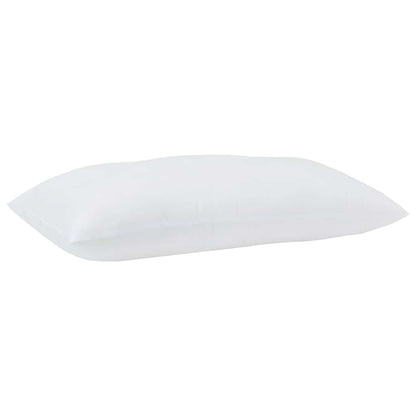 Dekbed met Kussens Geruit 3 pcs Wit 240 x 220 cm Microfibre