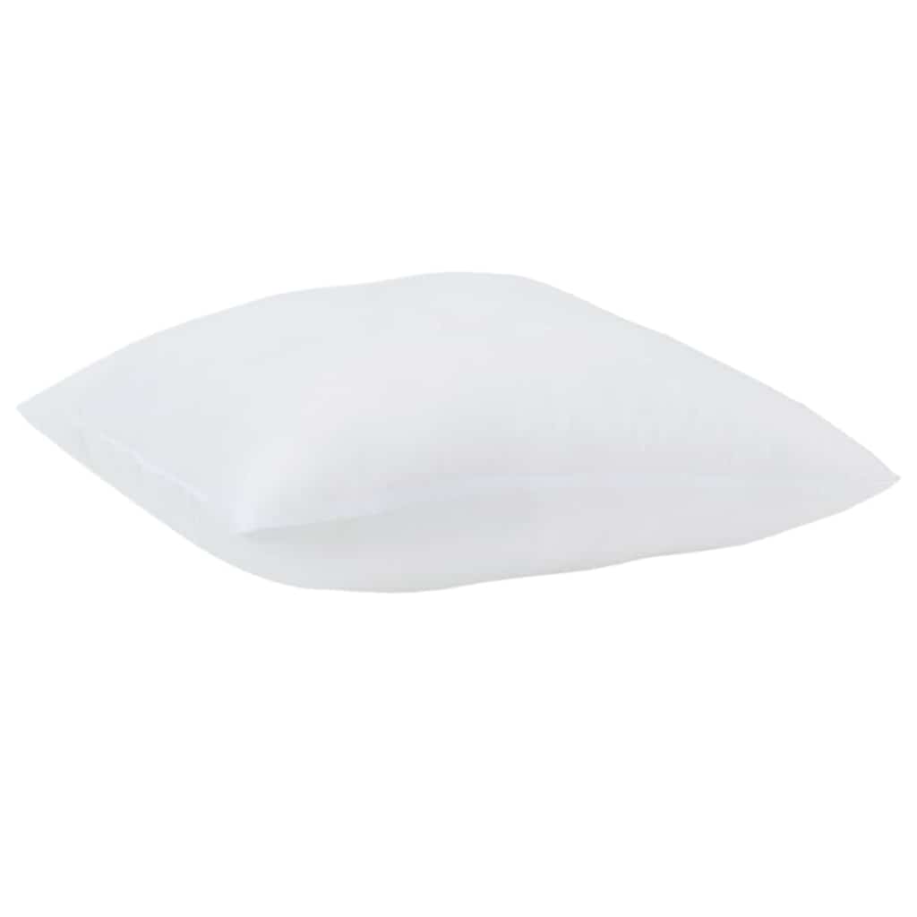 Dekbed met Kussens Geruit 3 pcs Wit 240 x 220 cm Microfibre