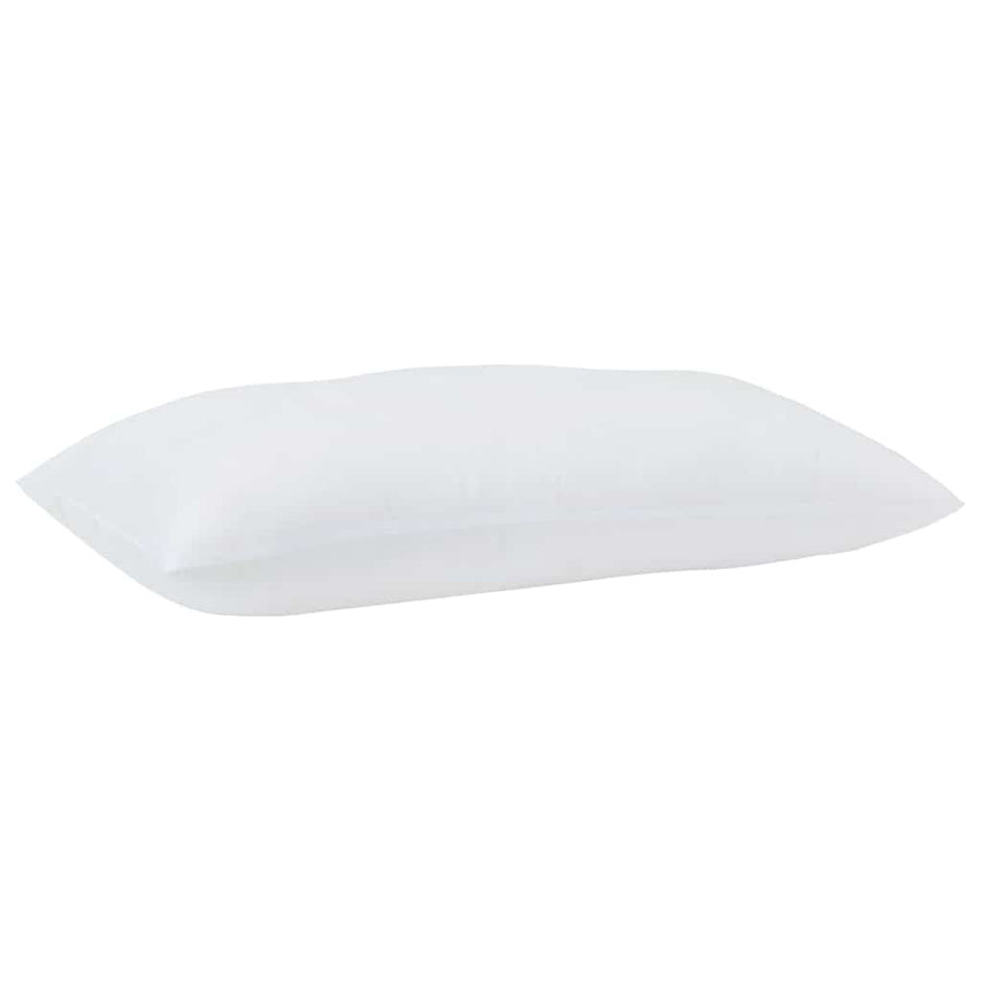 Dekbed met Kussens Geruit 3 pcs Wit 240 x 260 cm Microfibre