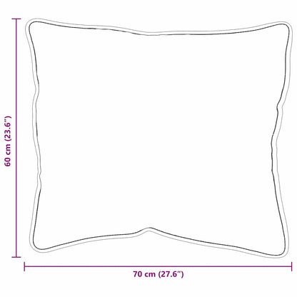 Dekbed met Kussens Geruit 3 pcs Wit 240 x 260 cm Microfibre