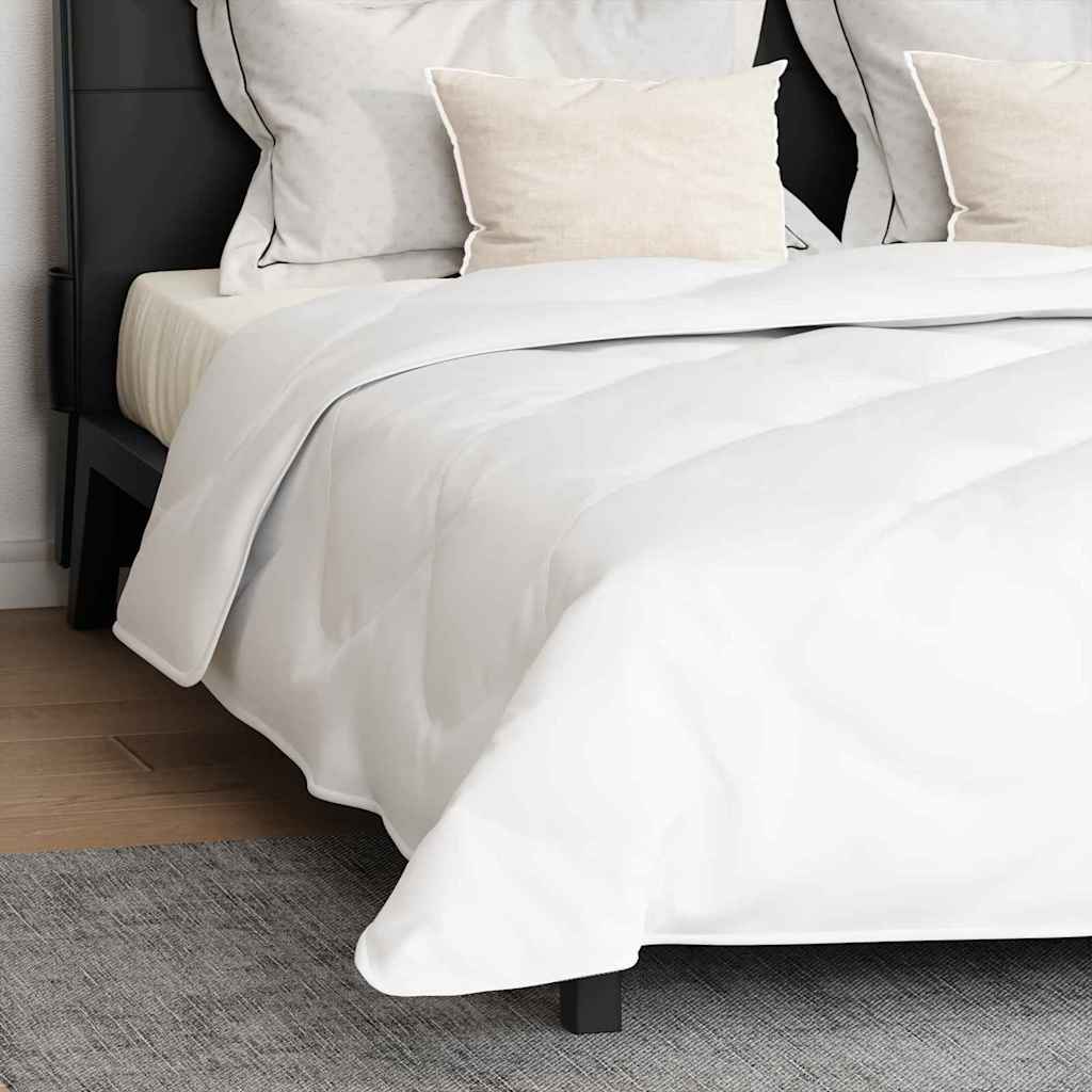 Dekbed met Kussens Argyle 3 pcs Wit 240 x 200 cm Microfibre