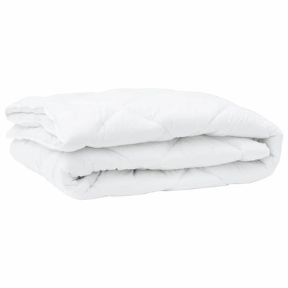 Dekbed met Kussens Argyle 3 pcs Wit 240 x 200 cm Microfibre