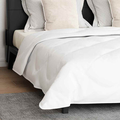 Dekbed met Kussens Argyle 3 pcs Wit 260 x 220 cm Microfibre