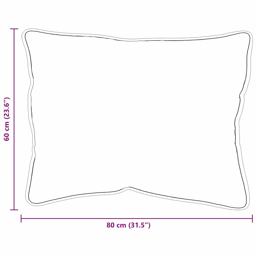 Dekbed met Kussens Argyle 3 pcs Wit 260 x 220 cm Microfibre