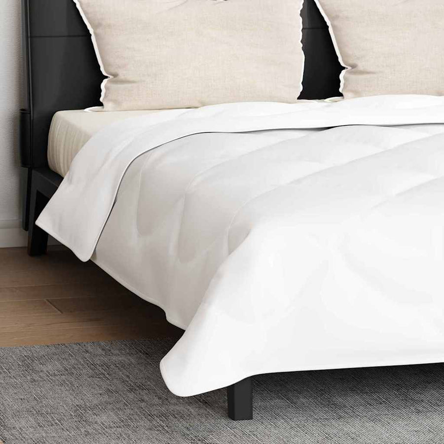 Winter Dekbed met kussen 3 pcs Wit 240 x 200 cm Microfibre