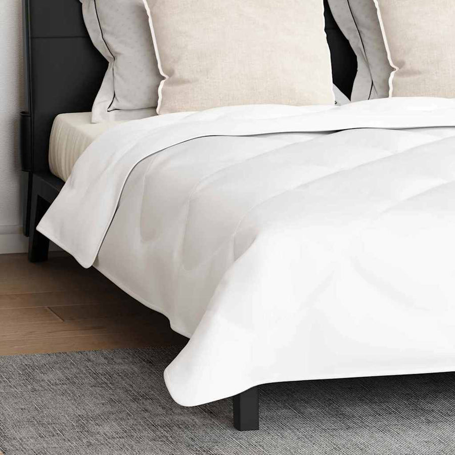 Winter Dekbed met kussen 3 pcs Wit 260 x 220 cm Microfibre