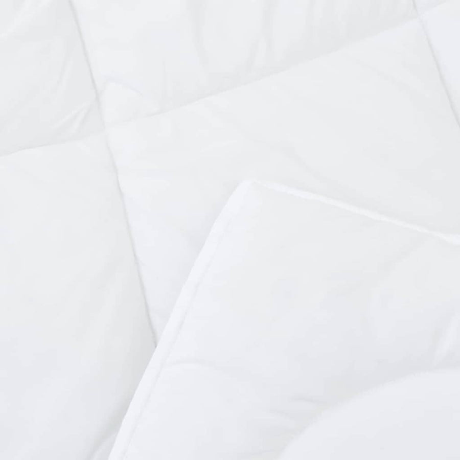 Winter Dekbed met kussen 3 pcs Wit 200 x 200 cm Microfibre