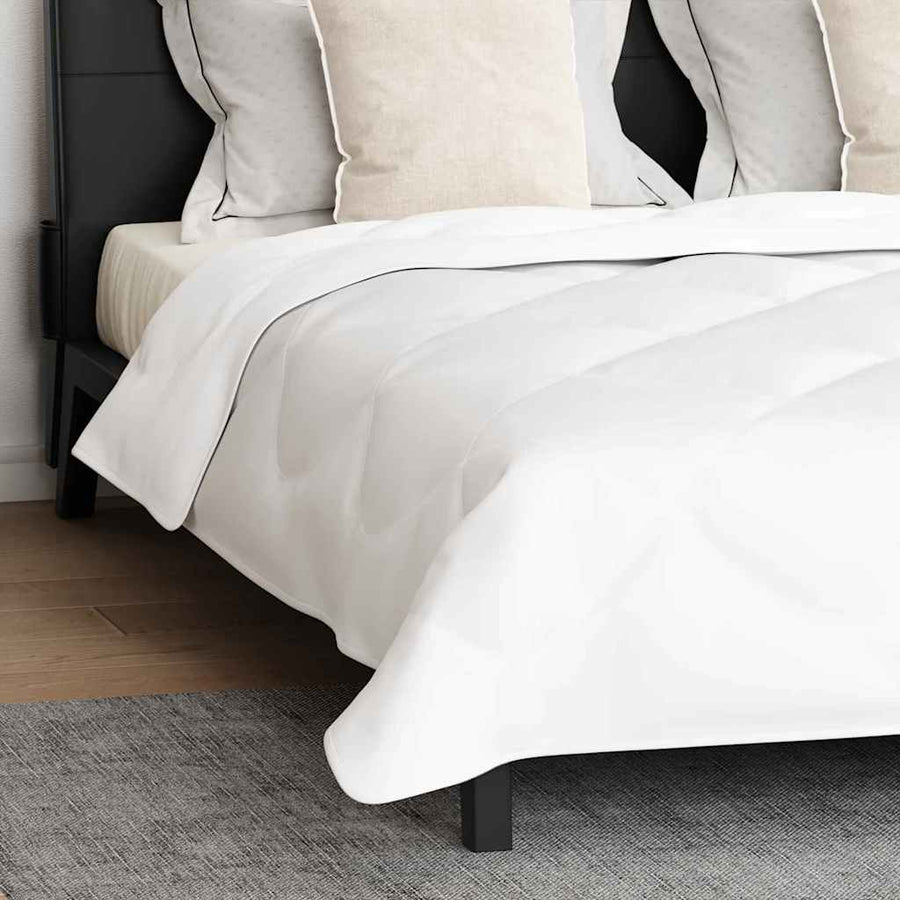 Winter Dekbed met kussen 3 pcs Wit 200 x 220 cm Microfibre