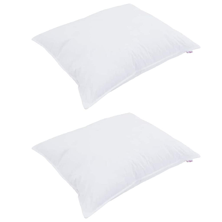 Winter Dekbed met kussen 3 pcs Wit 260 x 220 cm Microfibre