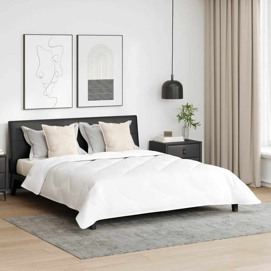 Dekbed Anders met kussen 3 pcs Wit 240 x 200 cm Microfibre