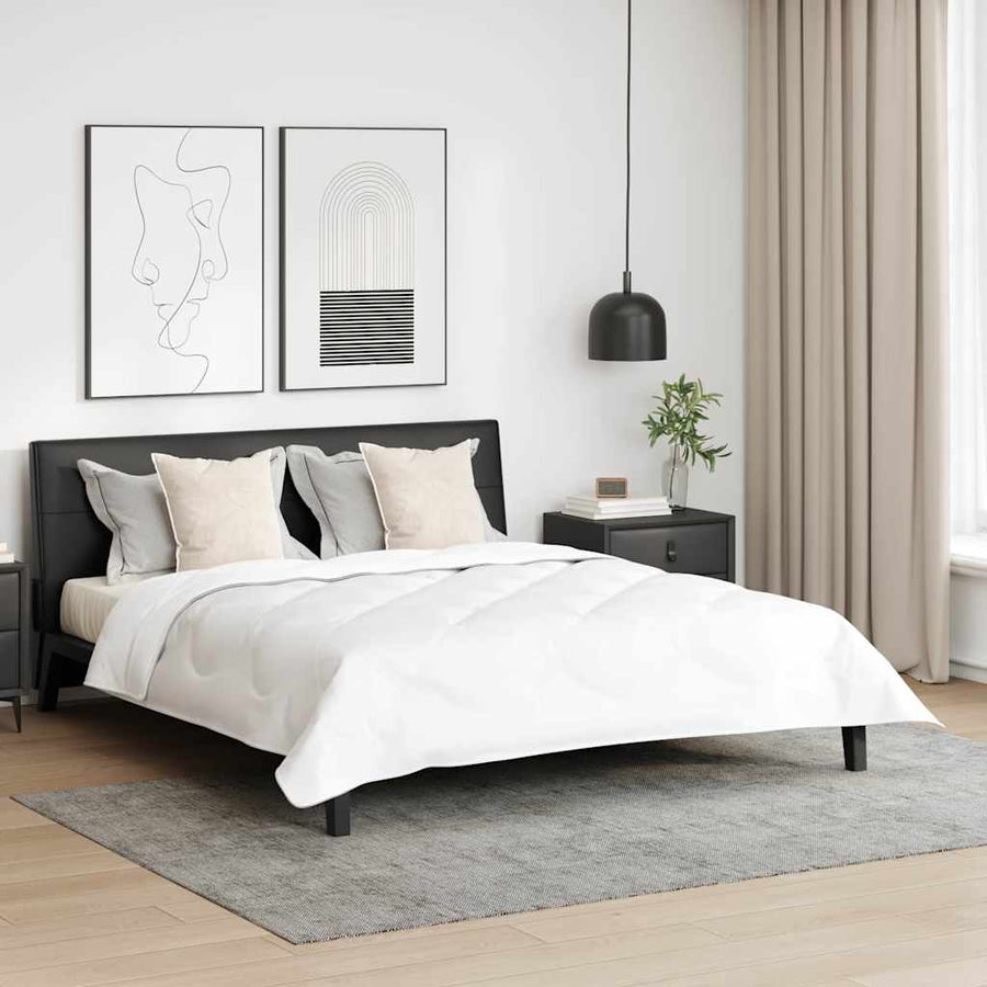 Dekbed Anders met kussen 3 pcs Wit 200 x 200 cm Microfibre