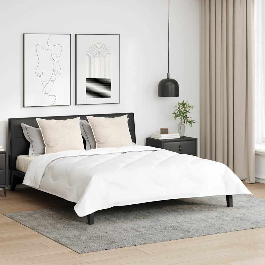 Dekbed Anders met kussen 3 pcs Wit 200 x 200 cm Microfibre