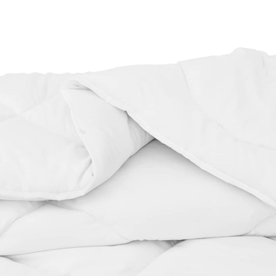 Dekbed Anders met kussen 3 pcs Wit 240 x 220 cm Microfibre