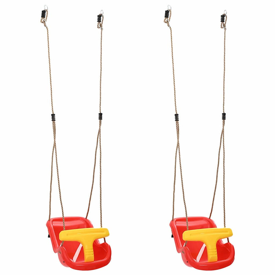 2 pcs Rood 36 x 43 x 42 cm Kunststof