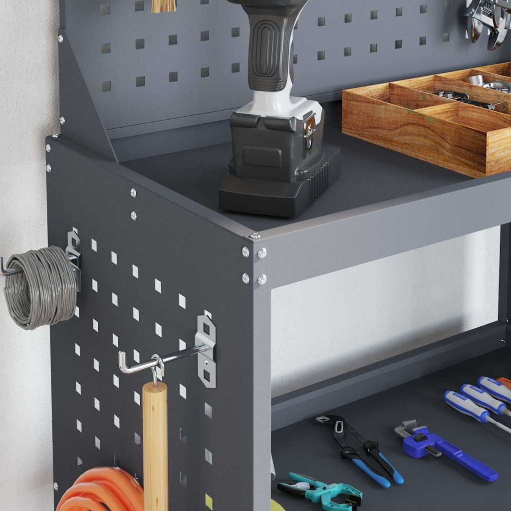 Gereedschapswagen Antraciet 65 x 35 x 111 cm Poedergecoat staal