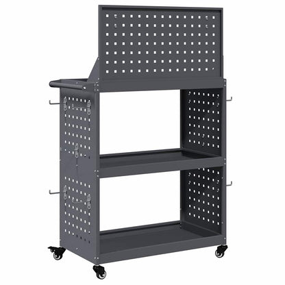 Gereedschapswagen Antraciet 65 x 35 x 111 cm Poedergecoat staal