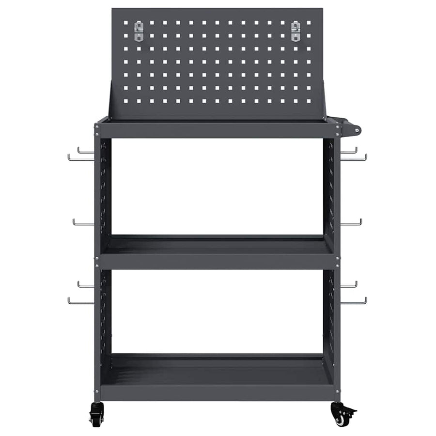Gereedschapswagen Antraciet 65 x 35 x 111 cm Poedergecoat staal