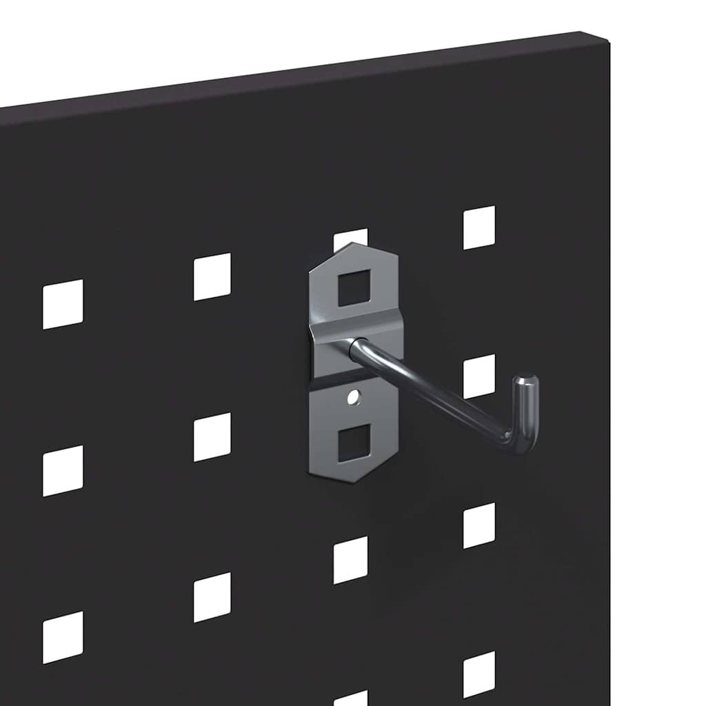 Gereedschapswagen Zwart 65 x 35 x 111 cm Poedergecoat staal