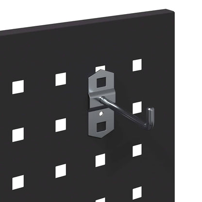 Gereedschapswagen Zwart 65 x 35 x 111 cm Poedergecoat staal