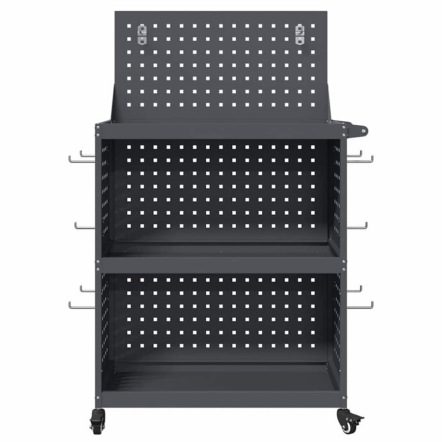 Gereedschapswagen Antraciet 65 x 35 x 111 cm Poedergecoat staal