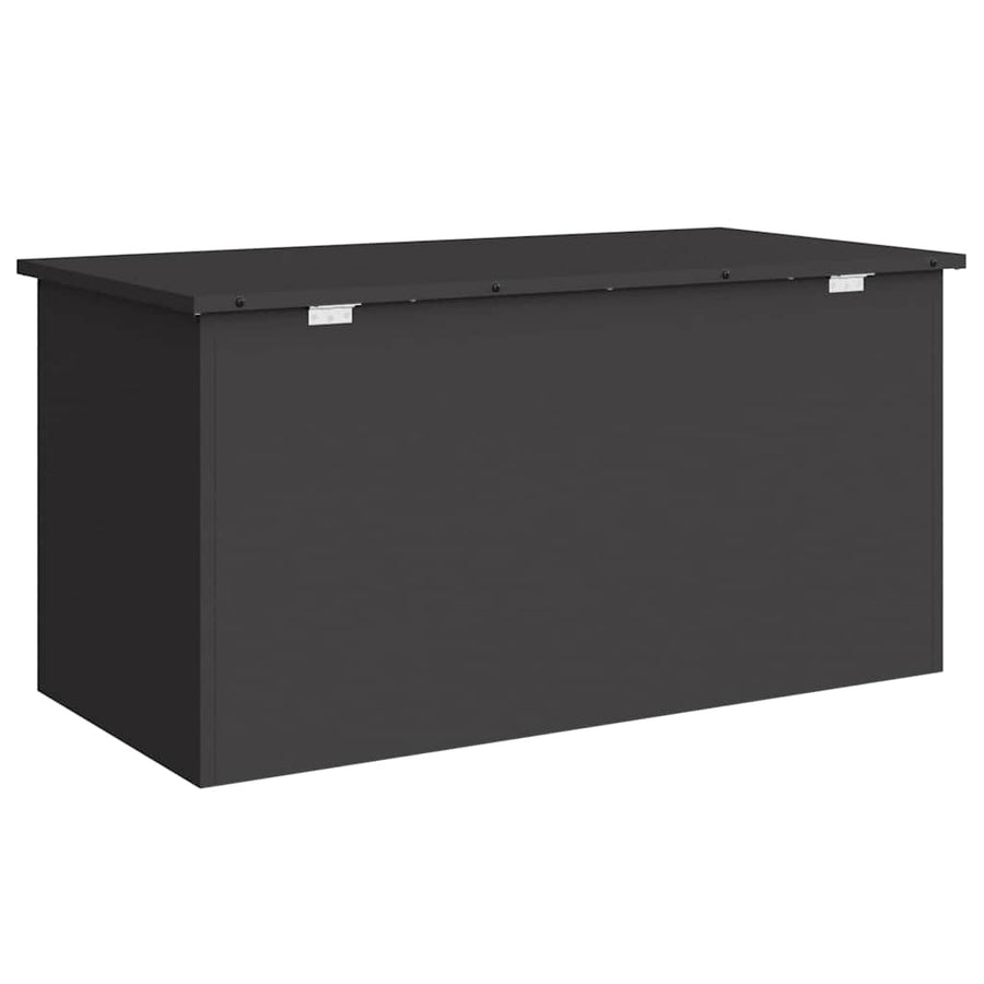 Buitenopslagdoos Zwart 100 x 50.5 x 50 cm Koudgewalst staal