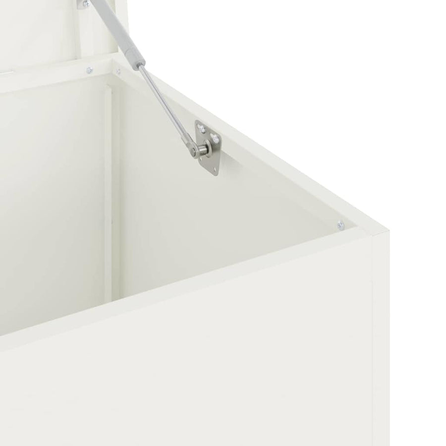 Buitenopslagdoos Wit 100 x 50.5 x 50 cm Koudgewalst staal